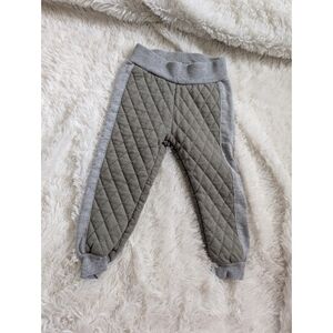 Star Wars Dusty Green And Gray Quilted Jogger Sweatpants Toddler Size 2T